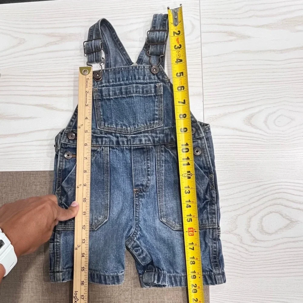 Overalls Bundle Baby 18M Blue Green Denim Corduroy Genuine Kids OshKosh Carters